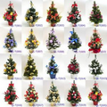 Mini 8" Christmas Green Tree Decoration